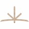 Ekena Millwork Alberta Smooth Timber Gable Bracket, Douglas Fir, 72"W x 39"H x 3 1/2"D x 3 1/2"F, 13/12 Pitch GBW072X39X0404ALB00SDF - alternate 1